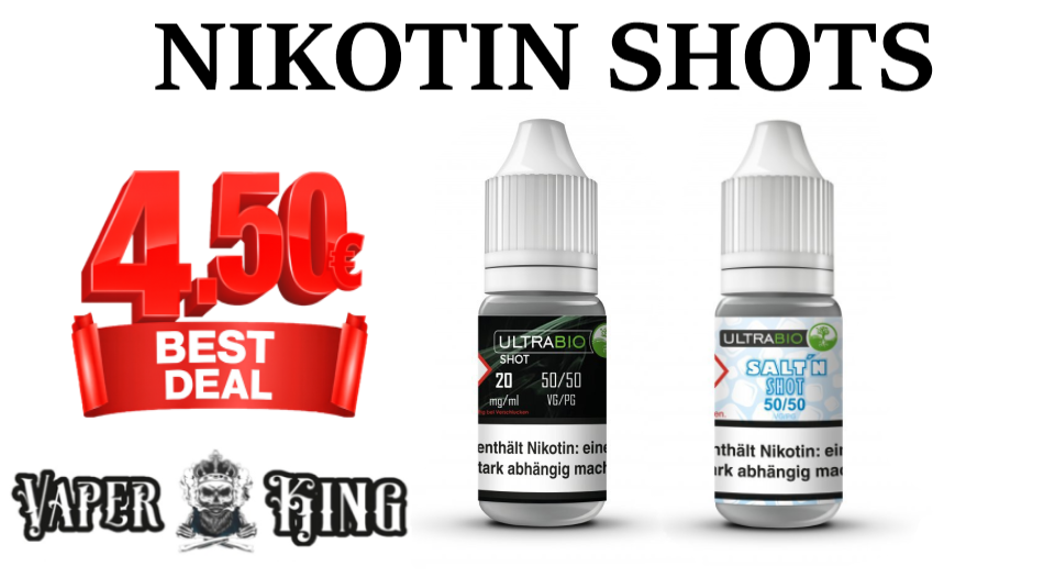 Nikotin Shots Angebot