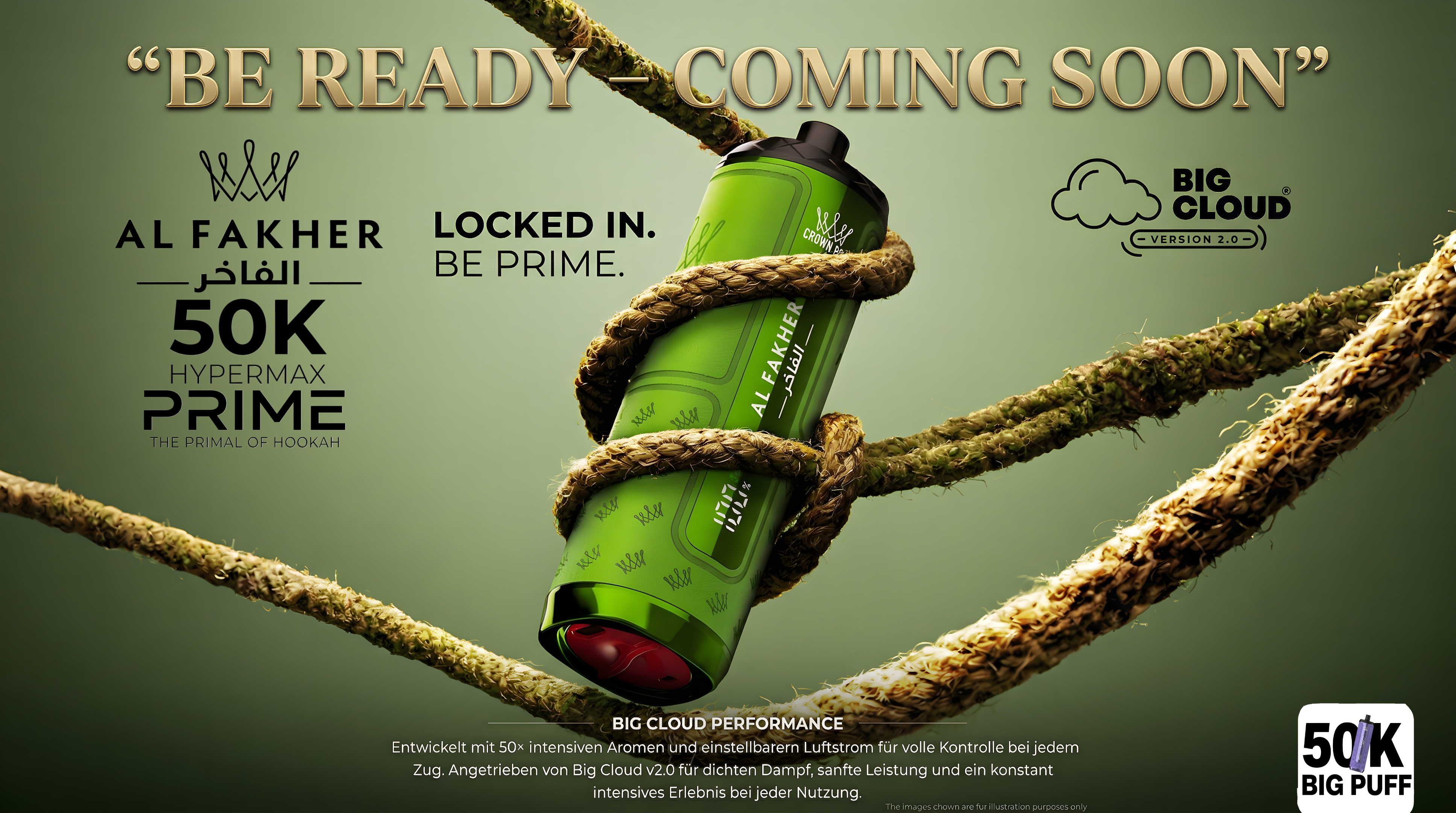 Al Fakher 50K Hypermax Prime - Vaperking