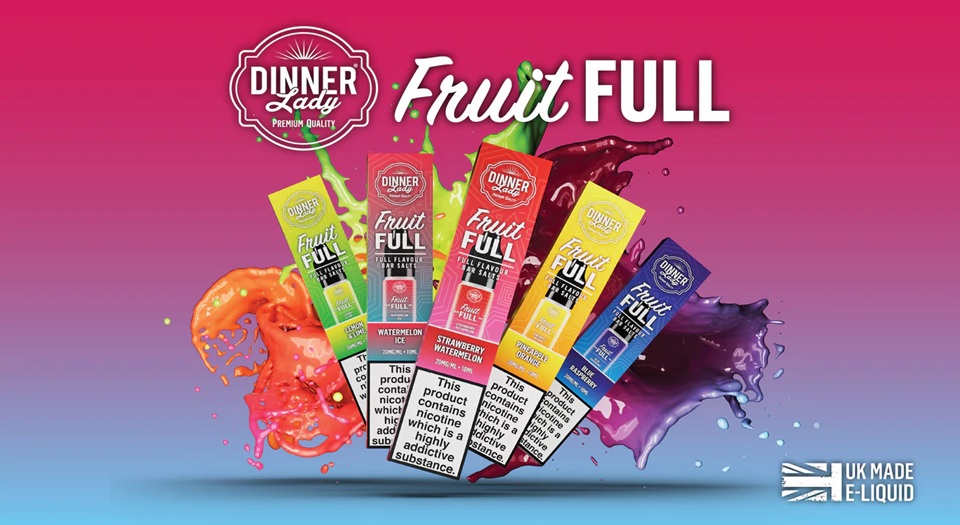 Dinner Lady Fruit Full NicSalt E-Liquid