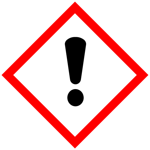 GHS07 Ausrufezeichen – gesundheitsschädlich