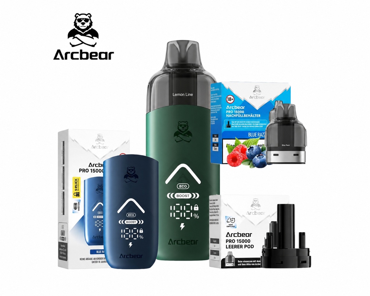 Flerbar Arcbear Pro 15000 Full Kit