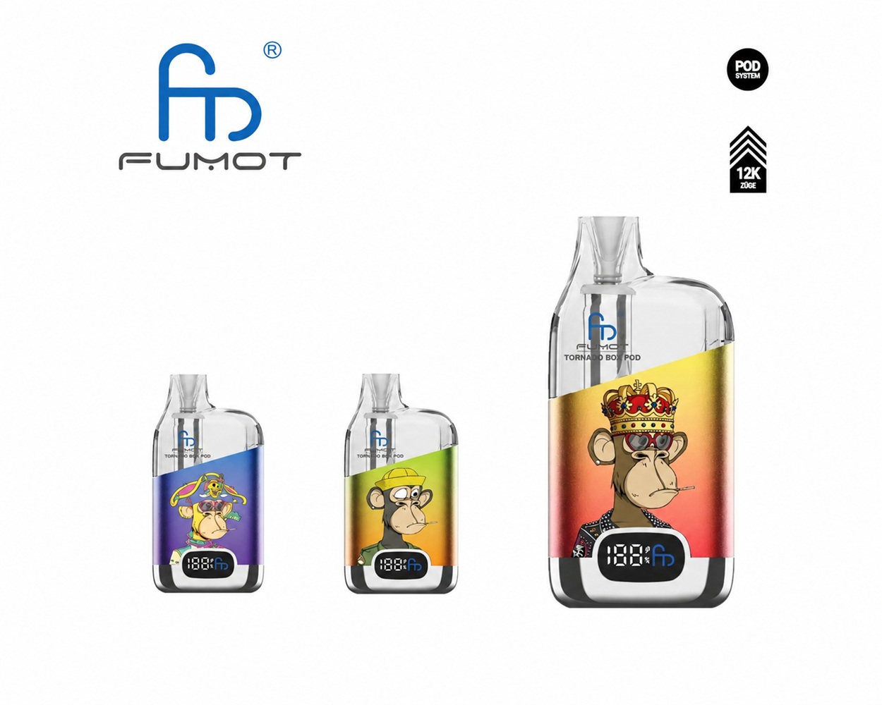 Fumot Tornado Digital Box Pod 12000