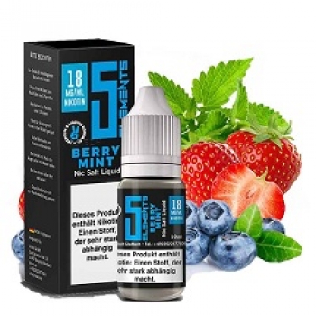 5 Elements Berry Mint Nikotinsalz Liquid 18 mg