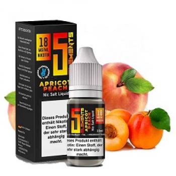 5 Elements Apricot Peach Nikotinsalz Liquid 18 mg