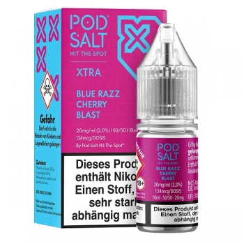 Pod Salt - Blue Razz Cherry Blast 10 ml