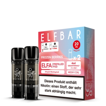 ELFA Pods by Elfbar - Frozen Berries - Prefilled Pod 2ml/ Stück