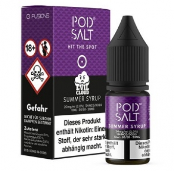 Pod Salt - Fusion Summer Syrup 10ml - 20 mg