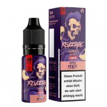 Revoltage Purple Peach Nikotinsalz Liquid 10ml - 20mg