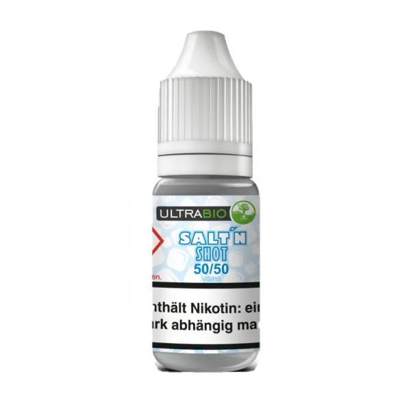 Ultra Bio - Nic Salt Shots 10ml - VG50/PG50 Nikotin 20mg/ml