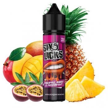 Six Licks - Pineapple Mango Passionsfruch 10 ml