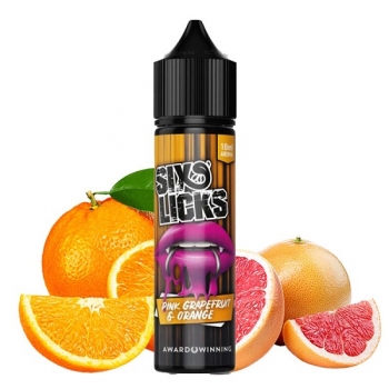 Six Licks - Pink Grapefruit Orange 10 ml
