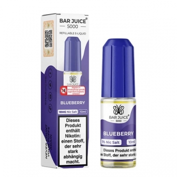 Bar Juice 5000 - Blueberry - Nikotinsalz 20mg