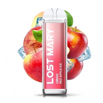 LOST MARY QM600 Red Apple Ice EINWEG E-ZIGARETTE 20mg