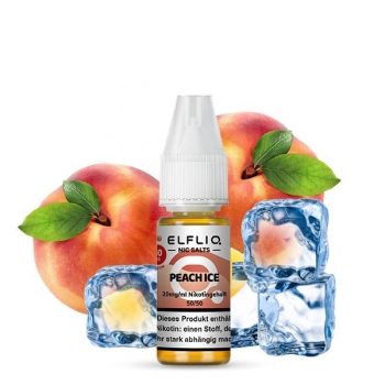 ELFLIQ Peach Ice Nikotinsalz Liquid 10ml​ - 20mg