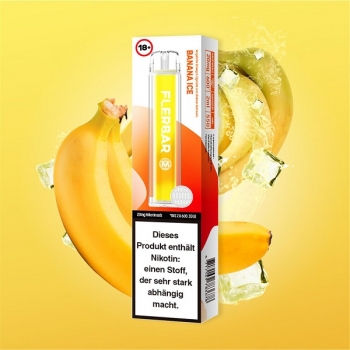 FLERBAR M - Banane Ice EINWEG E-ZIGARETTE 20mg