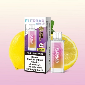 Flerbar Pods - Pink Lemonade - Prefilled Pod 2ml / Stück