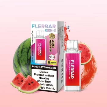 Flerbar Pods - Pink Watermelon - Prefilled Pod 2ml / Stück