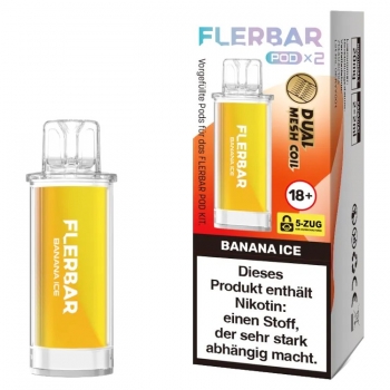 Flerbar Pods - Banane Ice - Prefilled Pod 2ml / Stück