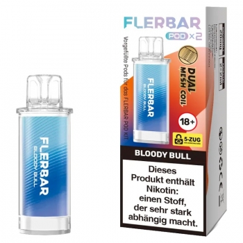 Flerbar Pods - Bloody Bull - Prefilled Pod 2ml / Stück