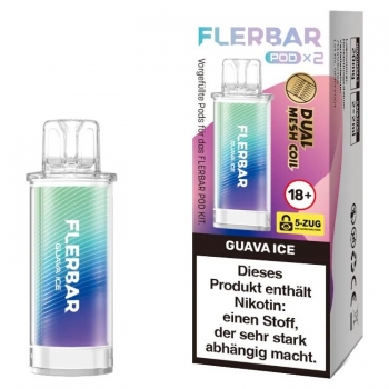 Flerbar Pods - Guave Ice - Prefilled Pod 2ml / Stück