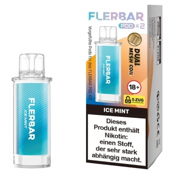 Flerbar Pods - Ice Mint - Prefilled Pod 2ml / Stück