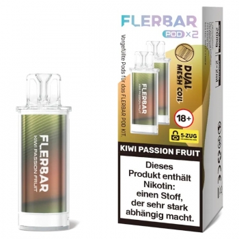 Flerbar Pods - Kiwi Passionfruit - Prefilled Pod 2ml / Stück