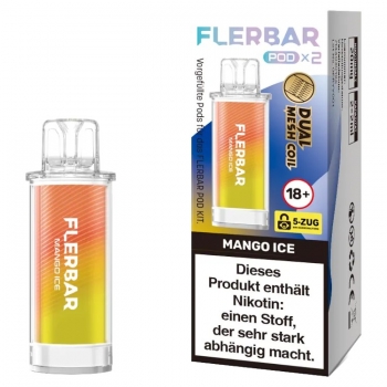 Flerbar Pods - Mango Ice - Prefilled Pod 2ml / Stück