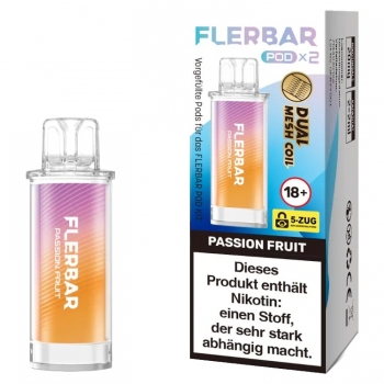 Flerbar Pods - Passion Fruit - Prefilled Pod 2ml / Stück