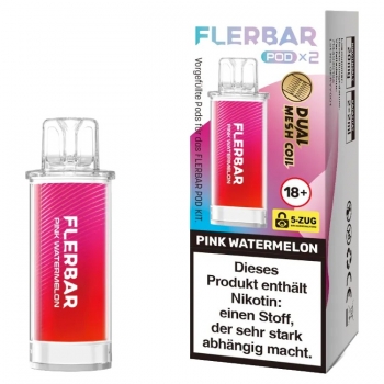 Flerbar Pods - Pink Watermelon - Prefilled Pod 2ml / Stück