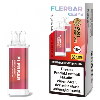 Flerbar Pods - Strawberry Watermelon - Prefilled Pod 2ml / Stück