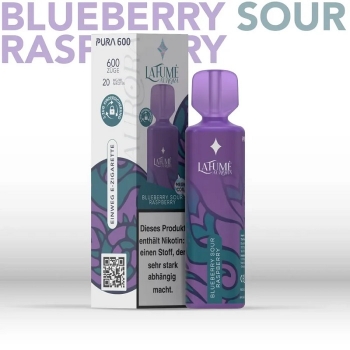 La Fume Aurora Vape - Blueberry Sour Raspberry EINWEG-E-ZIGARETTE 20mg