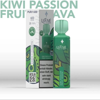 La Fume Aurora Vape - Kiwi Passionfruit Guava EINWEG-E-ZIGARETTE 20mg