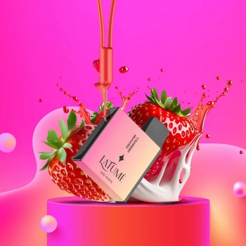 La Fume Cuatro - Strawberry Milkshake EINWEG-E-ZIGARETTE 20mg