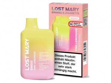 LOST MARY BM600 Pink Lemonade EINWEG E-ZIGARETTE 20mg