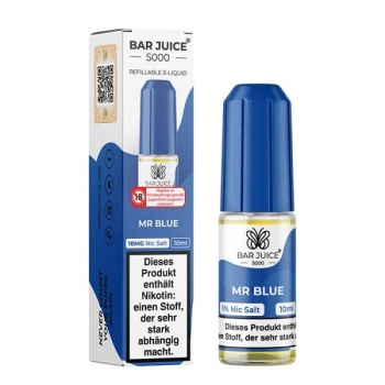 Bar Juice 5000 - Mr Blue - Nikotinsalz 20mg