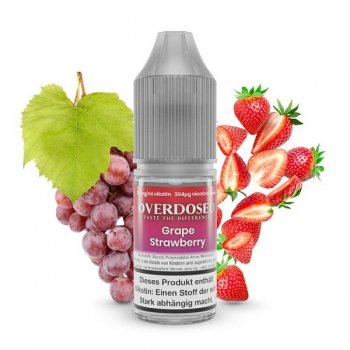 OVERDOSED II - Grape Strawberry - Nikotinsalz 20mg
