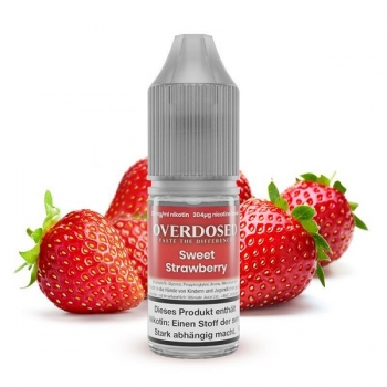 OVERDOSED II - Sweet Strawberry - Nikotinsalz 20mg