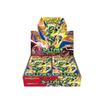 Pokémon Storm Emeralda Display Japanisch mit 30 Boostern