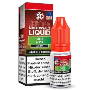SC Red Line - Sour Apple​​​​​​​​​​​​​​ - Nikotinsalz 0mg / 5mg / 10mg / 20mg