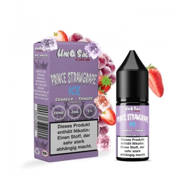 UniQ Salt - Prince StrawGrape - Nikotinsalz Liquid 10ml​ - 20mg