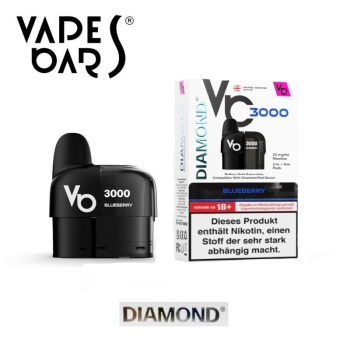 Vapes Bars Diamond 3000 Pods Alle Sorten 20mg