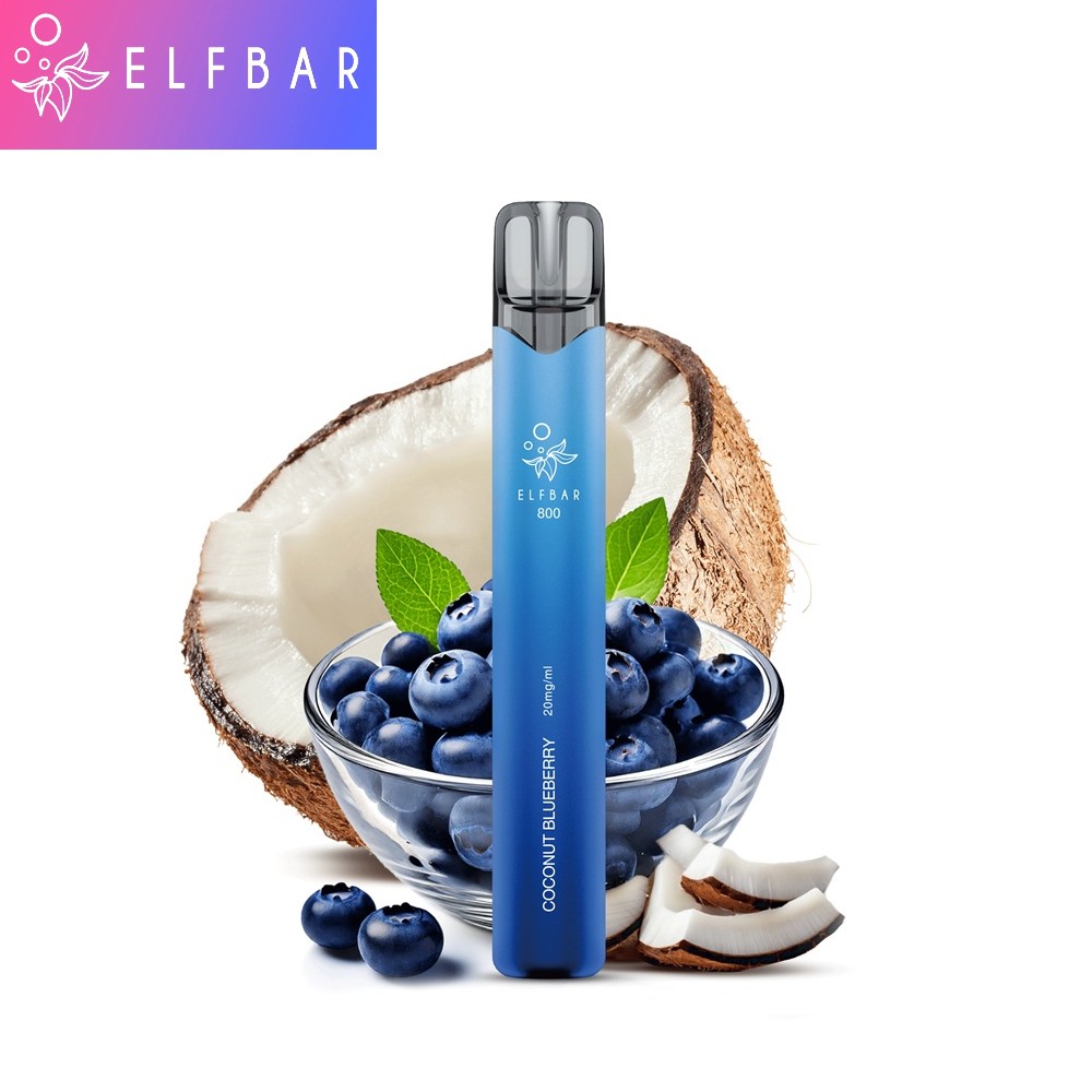 Elf Bar 800 Coconut Blueberry Einweg-Vape