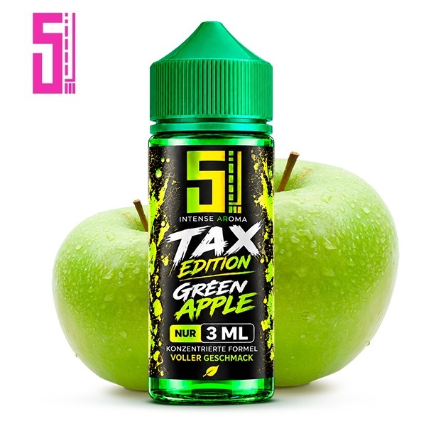 5 ELements Tax Edition - Green Apple - Aroma 3ml