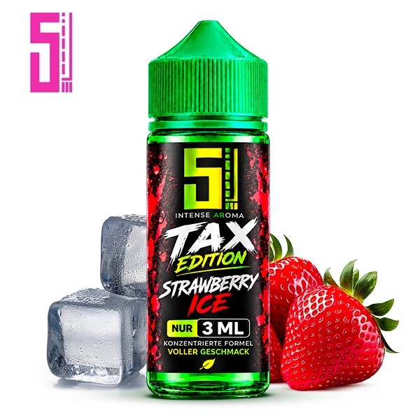 5 ELements Tax Edition - Strawberry Ice - Aroma 3ml