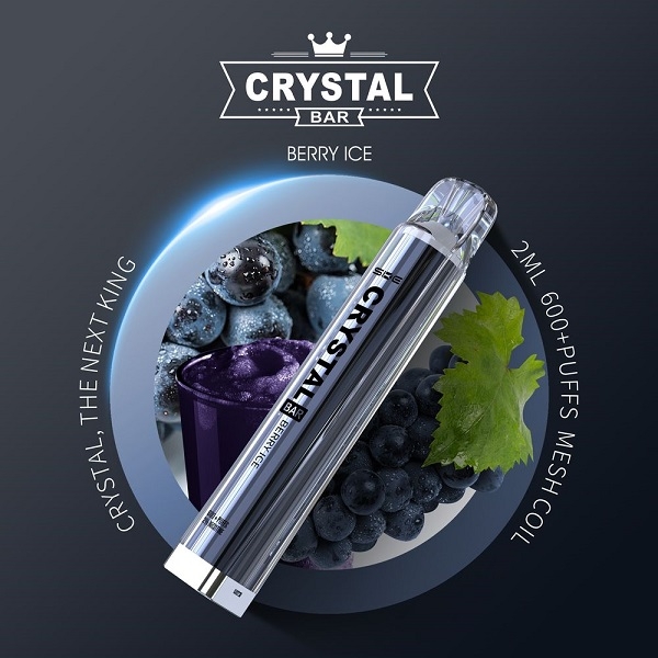 SKE Crystal Bar - Berry Ice - EINWEG E-ZIGARETTE 20mg