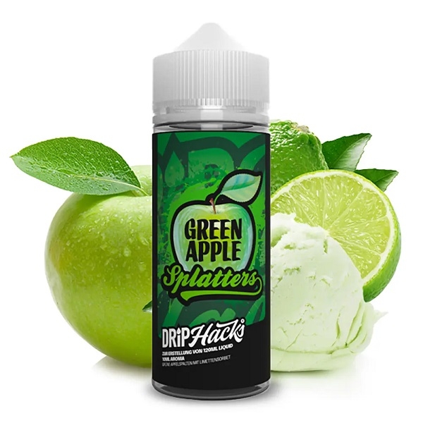 Drip Hacks Green Apple Splatters 10ml