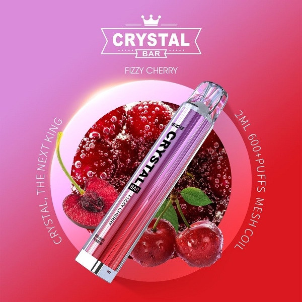 SKE Crystal Bar - Fizzy Cherry - EINWEG E-ZIGARETTE 20mg