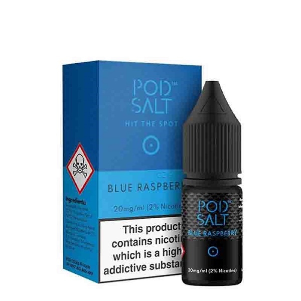 Pod Salt - Blue Raspberry 10 ml 20 mg