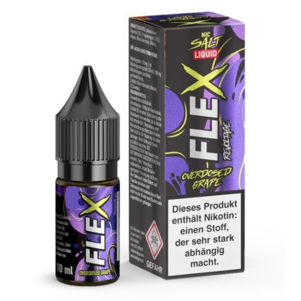 Revoltage FLEX Liquids Alle Sorten 0mg / 10mg / 20mg