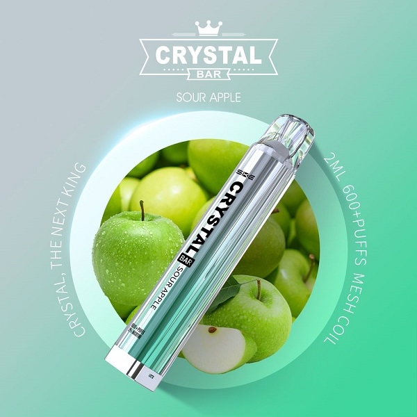 SKE Crystal Bar Einweg E-Zigarette in attraktiver Verpackung – sofort lieferbar bei Vaper King für nur 6,90 € mit schnellem DHL-Versand